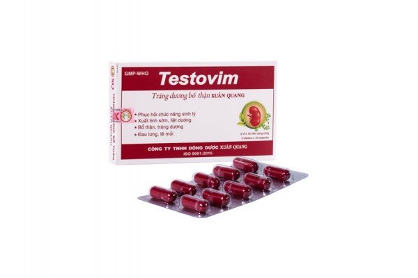  TESTOVIM – TRÁNG DƯƠNG BỔ THẬN XUÂN QUANG