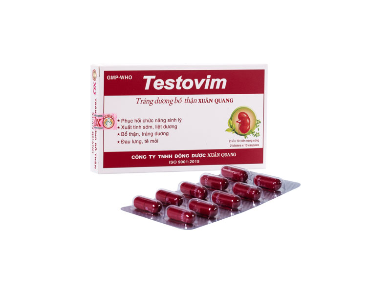  TESTOVIM – TRÁNG DƯƠNG BỔ THẬN XUÂN QUANG