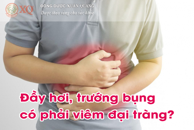 Đầy hơi, trướng bụng có phải viêm đại tràng?