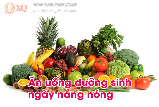 Ăn uống dưỡng sinh ngày nắng nóng