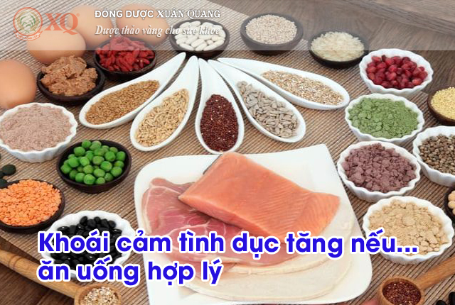 Khoái cảm tình dục tăng nếu... ăn uống hợp lý