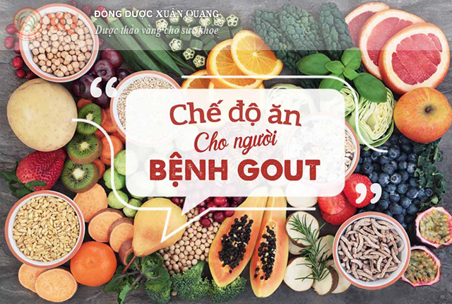 Chế độ ăn cho người bị bệnh gout