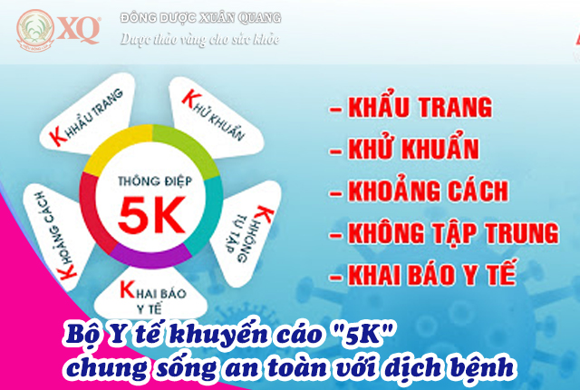  Bộ Y tế khuyến cáo 