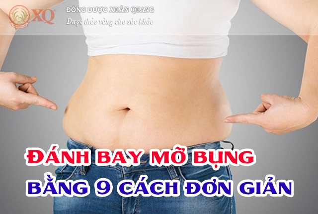 Đánh bay mỡ bụng bằng 9 cách đơn giản