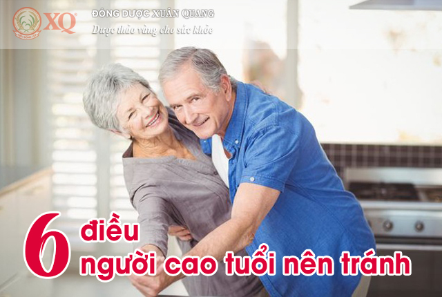 6 điều người cao tuổi nên tránh