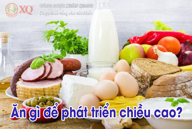 Ăn gì để phát triển chiều cao?